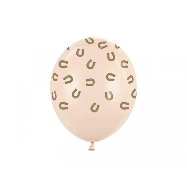 Ballonger - Pastellrosa - Hästskor - 6-pack Ballonger - Pastellrosa - Hästskor - 6-pack