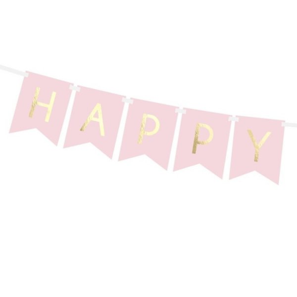Vimpelgirlang Rosa HB