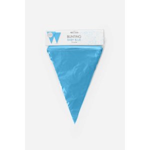 Flaggirlang - Baby Blue - 20x30 cm flaggor - 10 m Flaggirlang - Baby Blue - 20x30 cm flaggor - 10 m
