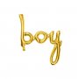 Folieballong Boy Guld