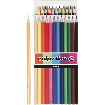 Färgpennor - 12-pack - Mixade färger