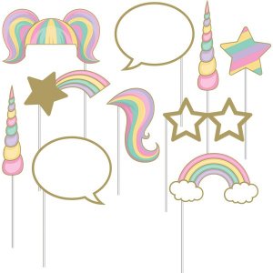 Photo Booth - Unicorn Sparkle