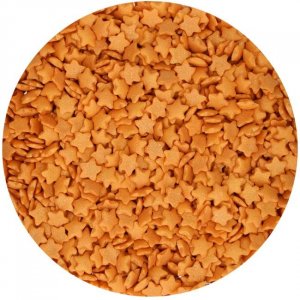 Strssel - Stjrnor - Guld - Funcakes - 50 g