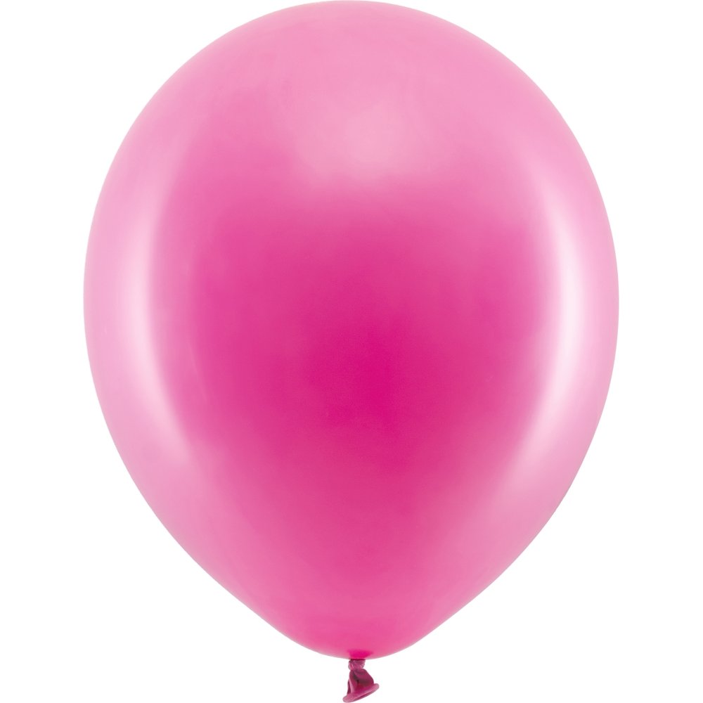 Pastellballonger – Standard 30 cm – Hot Pink – 10-pack – Pastell, Enfärgade ballonger, Ballonger