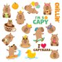 Tatueringar - Capybara - 18 st Tatueringar - Capybara - 18 st