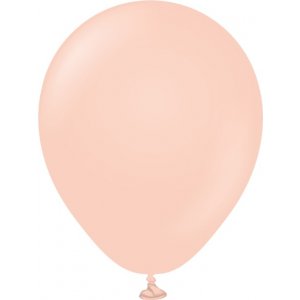Miniballonger enfrgade - Premium 13 cm - Macaron Salmon