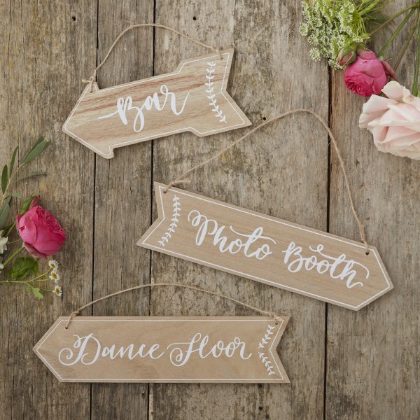 Skyltar - Boho - Pilar - 3-pack