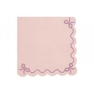 Servetter - Rosa- 12-pack