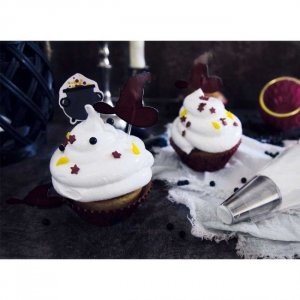 Muffinsformar med cake picks - Halloween - 24-pack