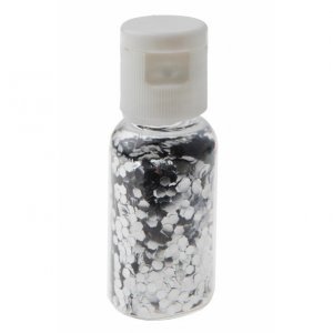 Glitterkonfetti - Silver