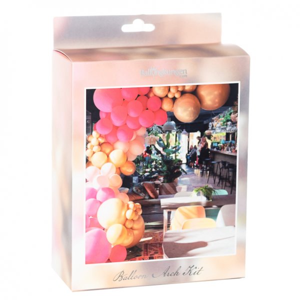 Ballongbåge - 5m - Premium Pink Ballongbåge - 5m - Premium Pink