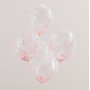 Konfettiballonger - Prlor - Ljusrosa - 5-pack