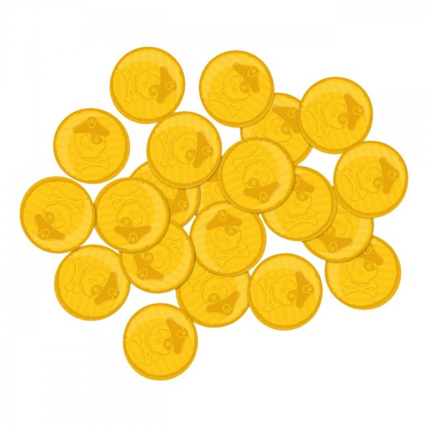 Konfetti - Piraternas guldmynt - 16 g