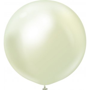 Ballonger enfrgade - Premium 90 cm - Green Gold Chrome - 2-pack