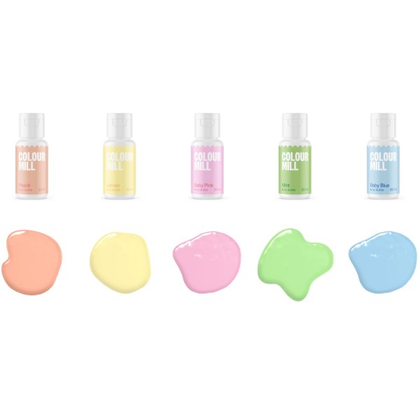 Colour Mill Paket 5 Pastellfärger 5 x 20ml Colour Mill Paket 5 Pastellfärger 5 x 20ml