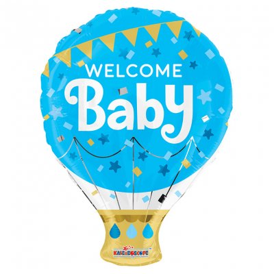 Folieballong - Luftballong - Welcome baby bl