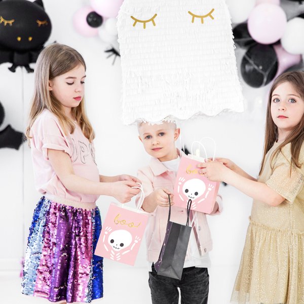 Liten presentpse - Boo! - Pink Halloween