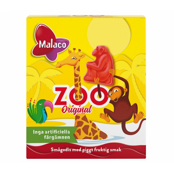Tablettask - Zoo - Malaco - 20 g