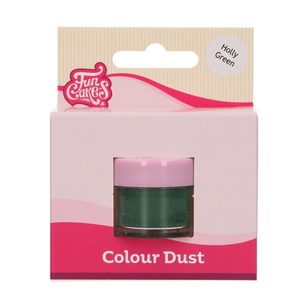 Colour Dust - Mörkgrön - Funcakes - 1,2 g Colour Dust - Mörkgrön - Funcakes - 1,2 g