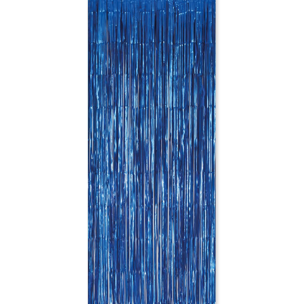Partydraperi -Blått - 100x240cm - Draperier, Hängande dekorationer