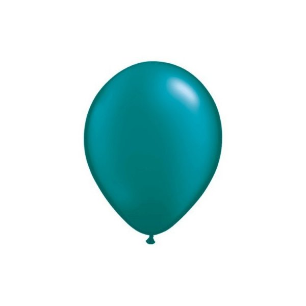 10-pack Turkosa standardballonger