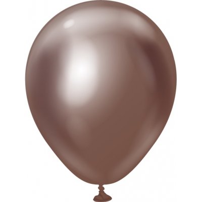 Miniballonger enfrgade - Premium 13 cm - Chocolate Chrome