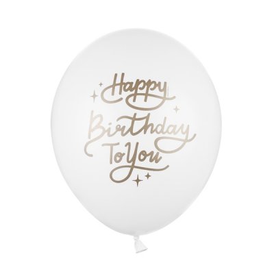 Ballonger - 50-pack - Happy Birthday to you
