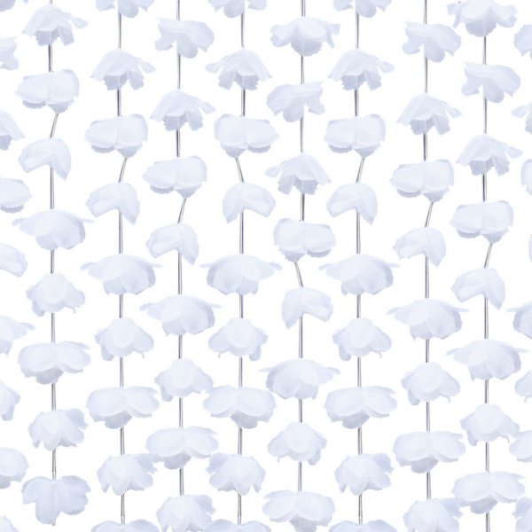 Draperi - White Floral - Rustic Country Draperi - White Floral - Rustic Country