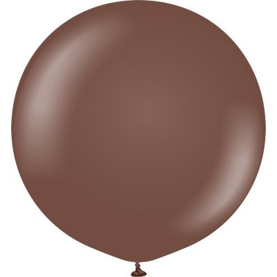 Ballonger enfrgade - Premium 90 cm - Chocolate Brown - 2-pack