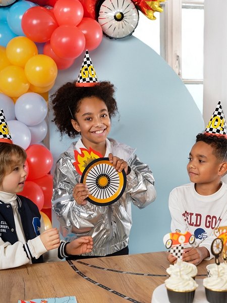 Papptallrikar - Racing - 6-pack