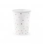 Pappersmuggar Prickar Ros� 6-pack