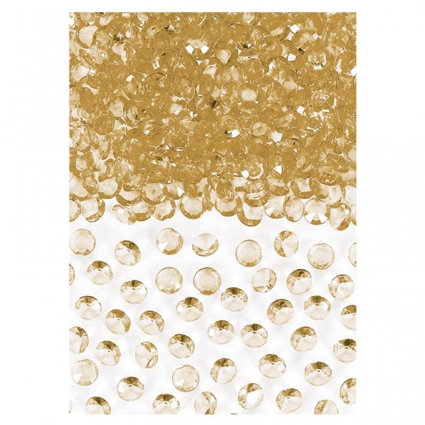 Diamantkonfetti - Mini - Guld - 28 gram