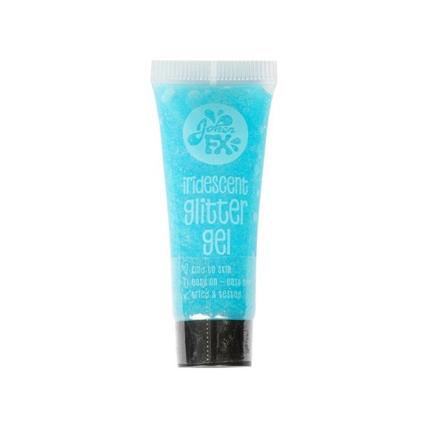 Glittergel p� tub, Bl�