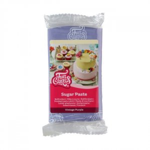 Sugarpaste/Sockerpasta - Vintage Purple - Funcakes - 250 g