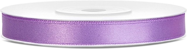Satinband – 25 m – Lila – Bredd: 6 mm – Satinband, Band & Snören till bröllop
