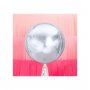 Rund Folieballong silver