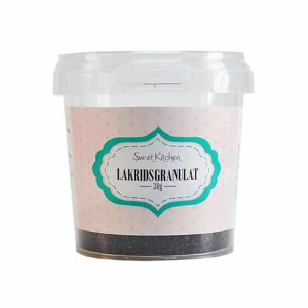 Lakritsgranulat - SweetKitchen - 30g