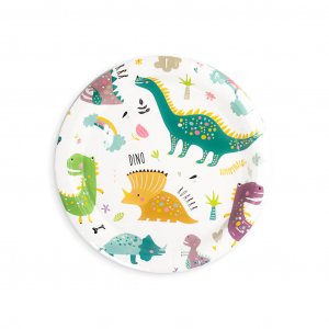 Papptallrikar - Dinosaurs - 6-pack Papptallrikar - Dinosaurs - 6-pack