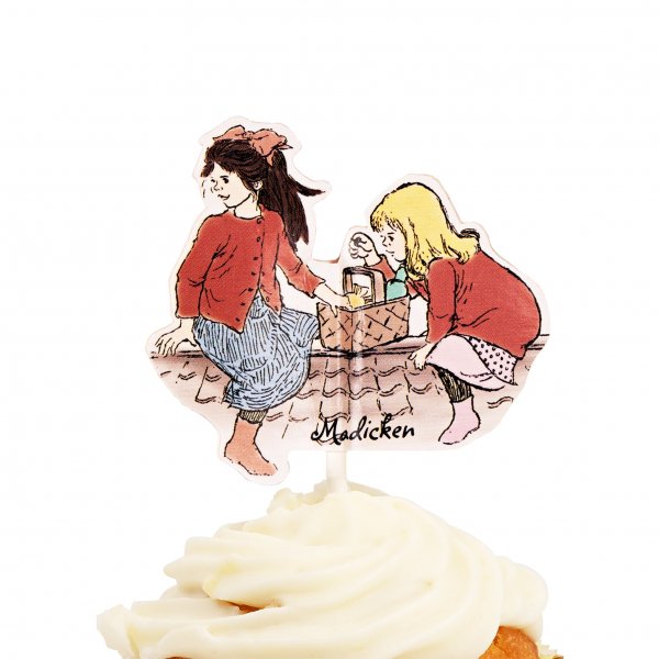 Cake Toppers - Madicken 8-pack 10cm Cake Toppers - Madicken 8-pack 10cm