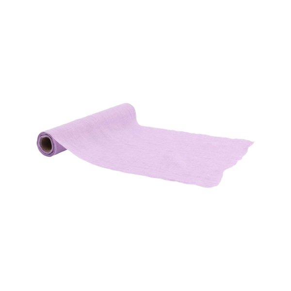 Bordsl�pare i tyg - Lila - 28 cm x 5 m