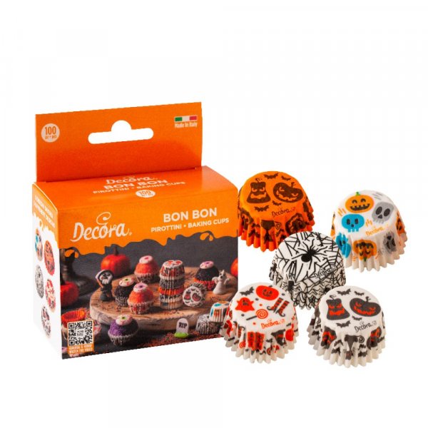 Minimuffinsformar - Halloween - 100-pack