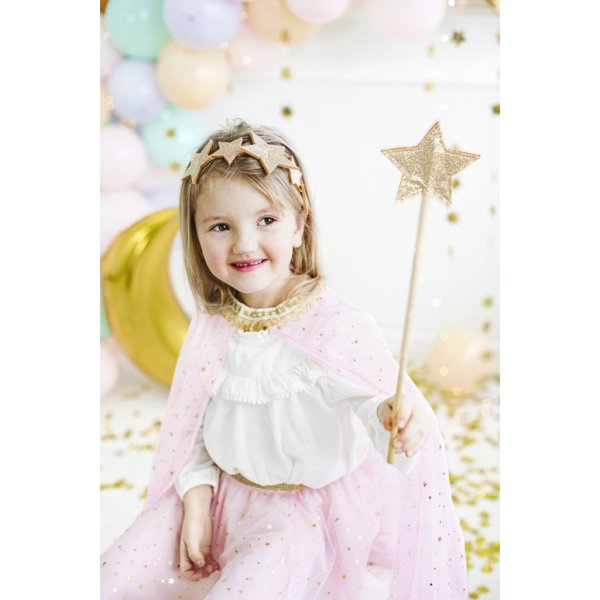 Prinsesskjol - Rosa/Guld Prinsesskjol - Rosa/Guld