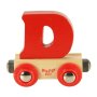 T�gbokstav i tr� - Diverse f�rger - Bokstav: M