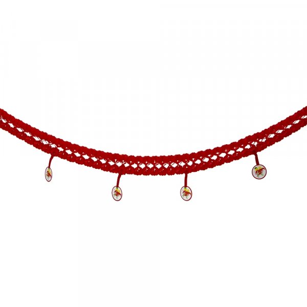 Girlang - Kr�ftskiva - R�d - 6m