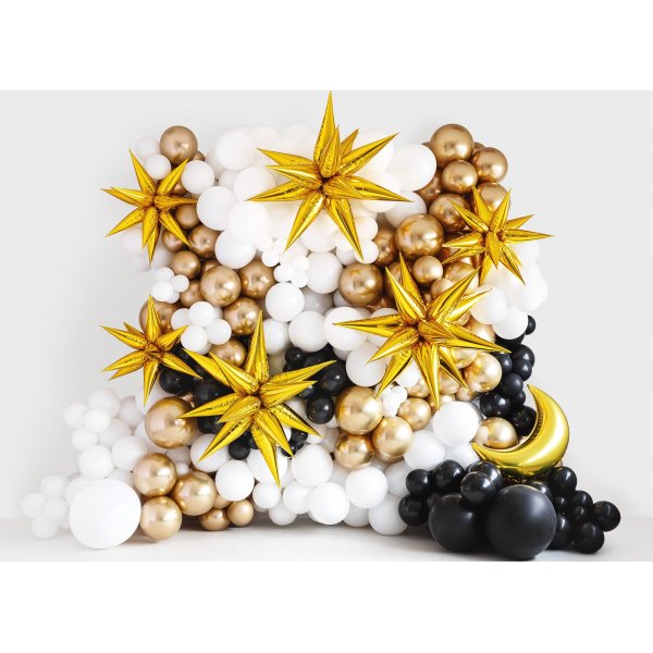 Pastellballonger - Premium 27 cm - Svart - 10-pack Pastellballonger - Premium 27 cm - Svart - 10-pack