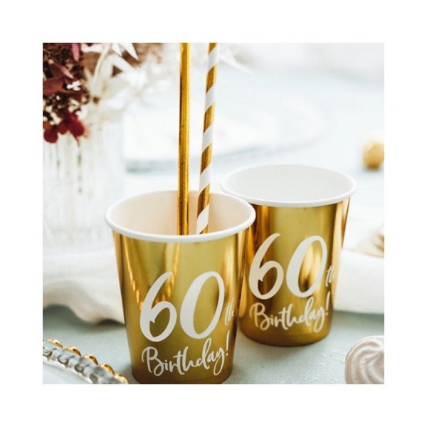 Pappersmuggar 60 �r Guld