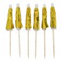 Cake Picks - Drinkparaplyer - Guld - 10-pack Cake Picks - Drinkparaplyer - Guld - 10-pack