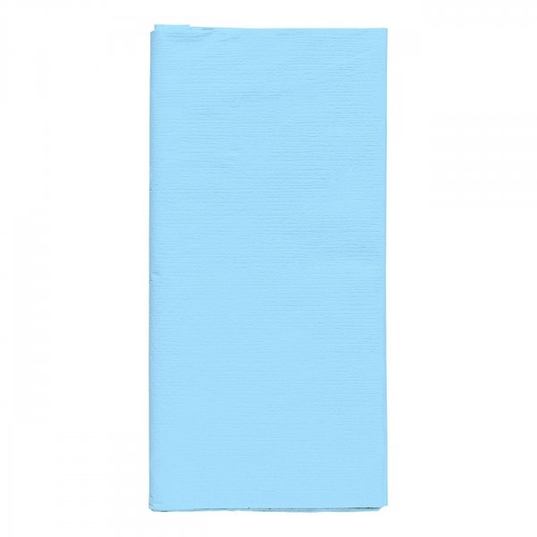 Bordsduk - Papper - Ljusbl� - 120 x 180 cm