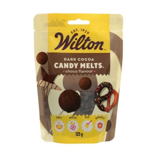 Candy Melts - M�rkbrun - 125 g - Wilton