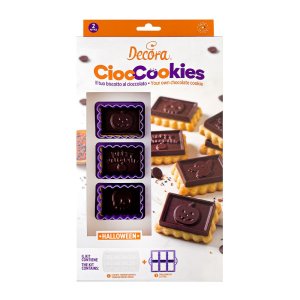 Utstickare och form f�r chokladkex  - Halloween